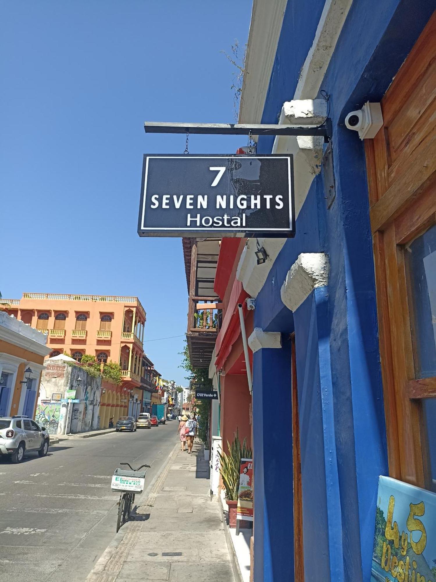 Seven Nights Hostel Cartagena エクステリア 写真