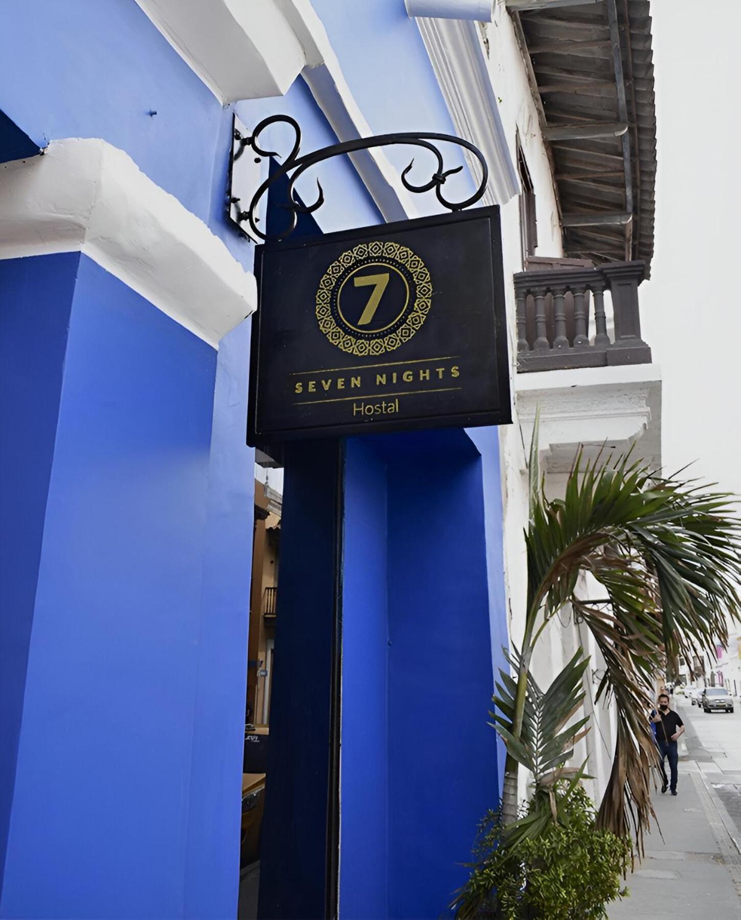 Seven Nights Hostel Cartagena エクステリア 写真