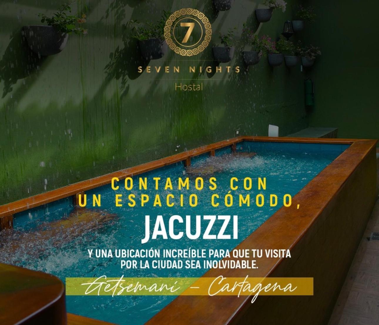 Seven Nights Hostel Cartagena エクステリア 写真